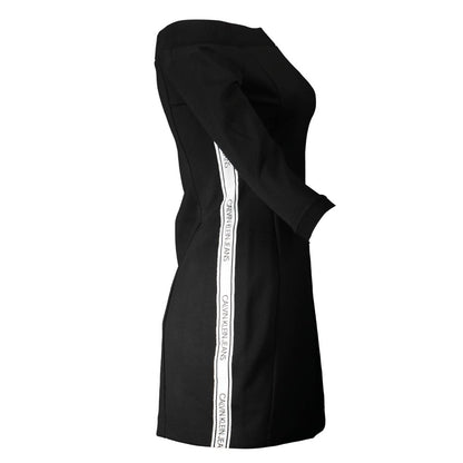 Black Polyester Dress
