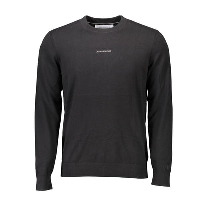 Black Cotton Sweater