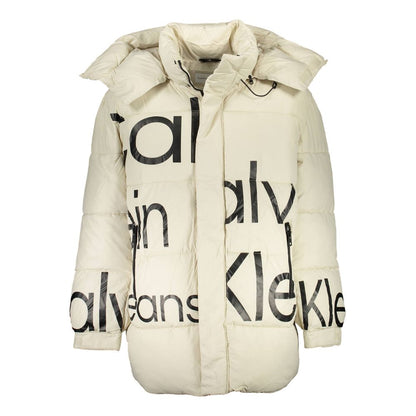 Beige Polyester Jacket