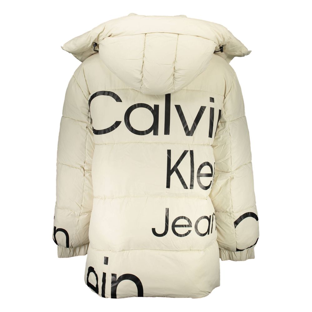 Beige Polyester Jacket