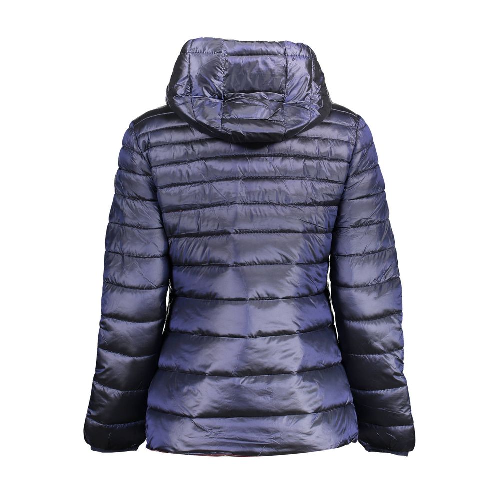 Blue Nylon Jackets & Coat
