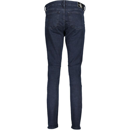 Blue Cotton Jeans & Pant