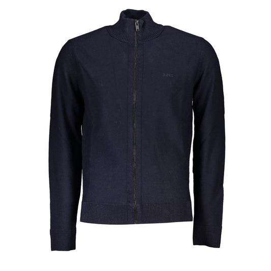 Blue Polyamide Sweater