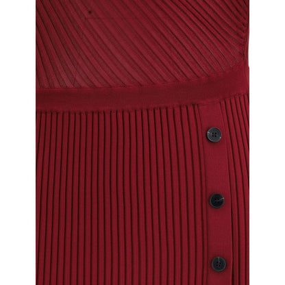Ribbed midi Dress