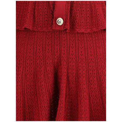 Pointelle knit short Dress