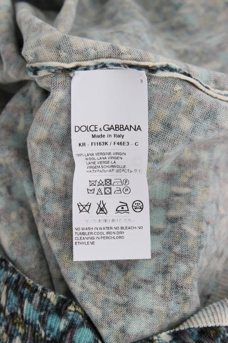 Elegante chaleco de lana azul tipo jersey