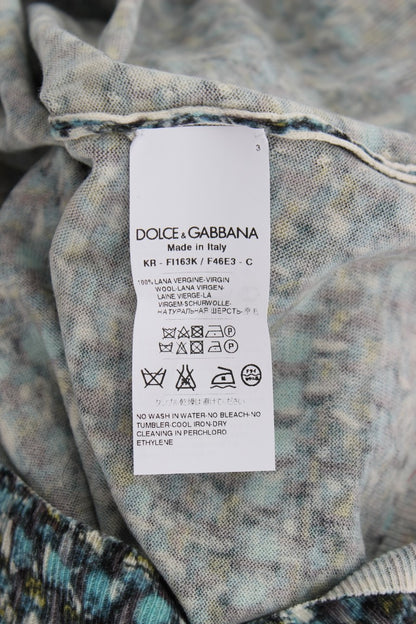 Elegante chaleco de lana azul tipo jersey