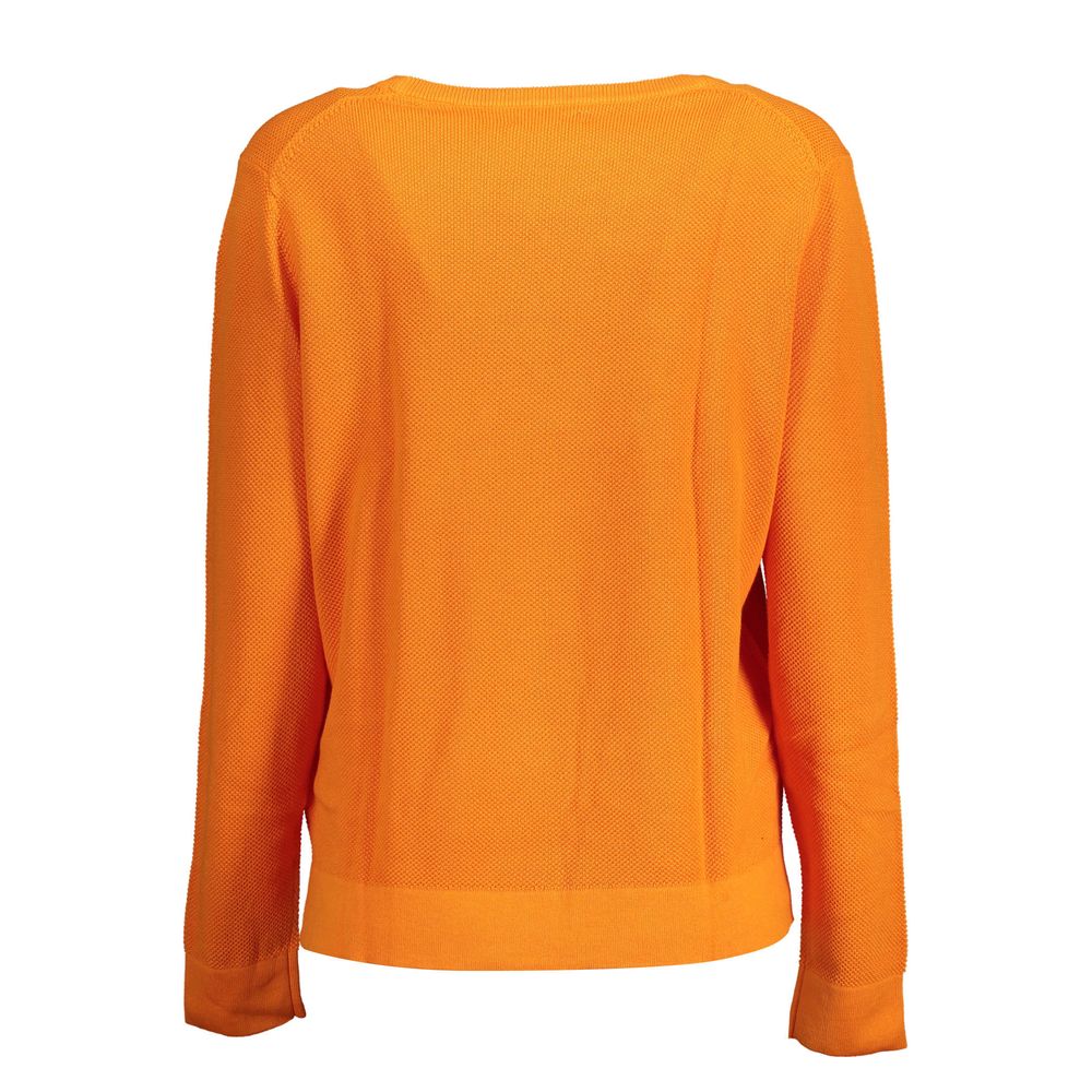 Orange Cotton Sweater
