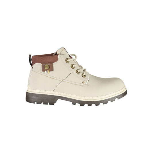 Gray Polyester Boot