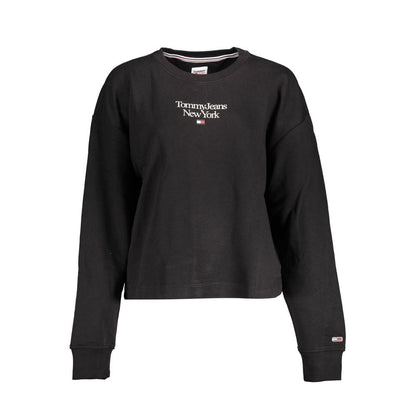 Black Cotton Sweater