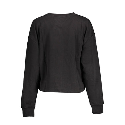 Black Cotton Sweater
