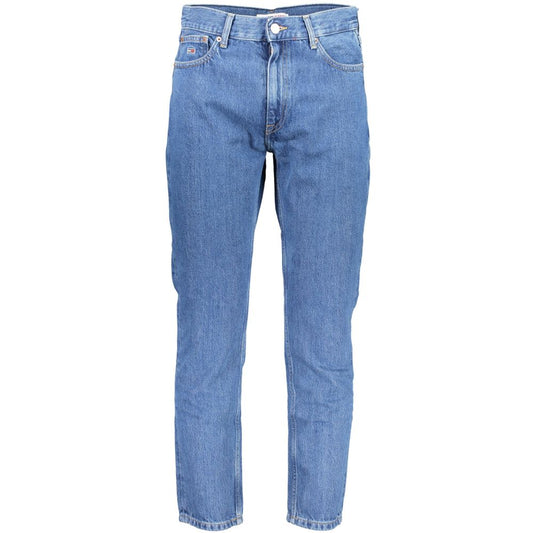 Blue Cotton Jeans & Pant
