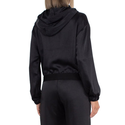 Black Polyester Sweater