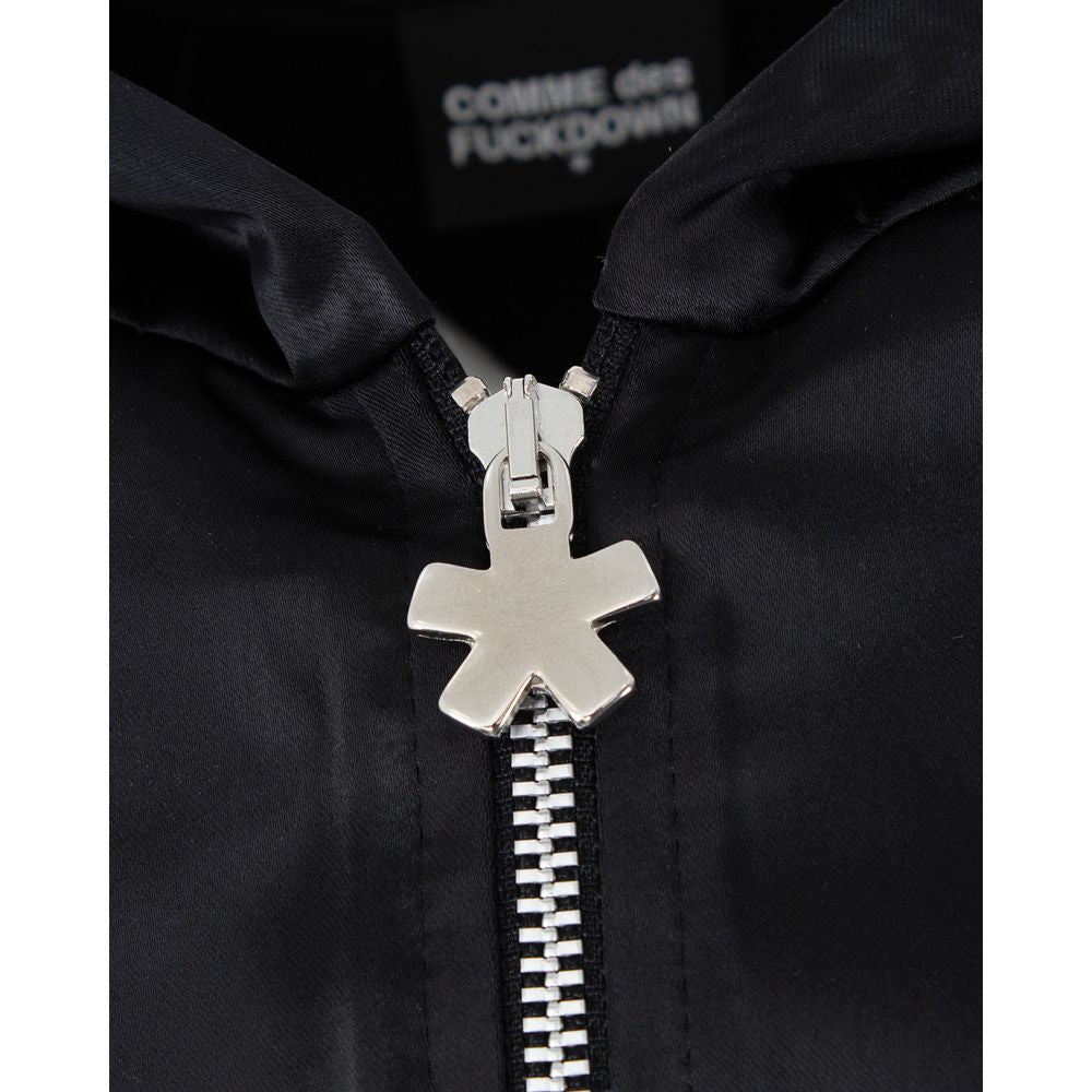 Black Polyester Sweater