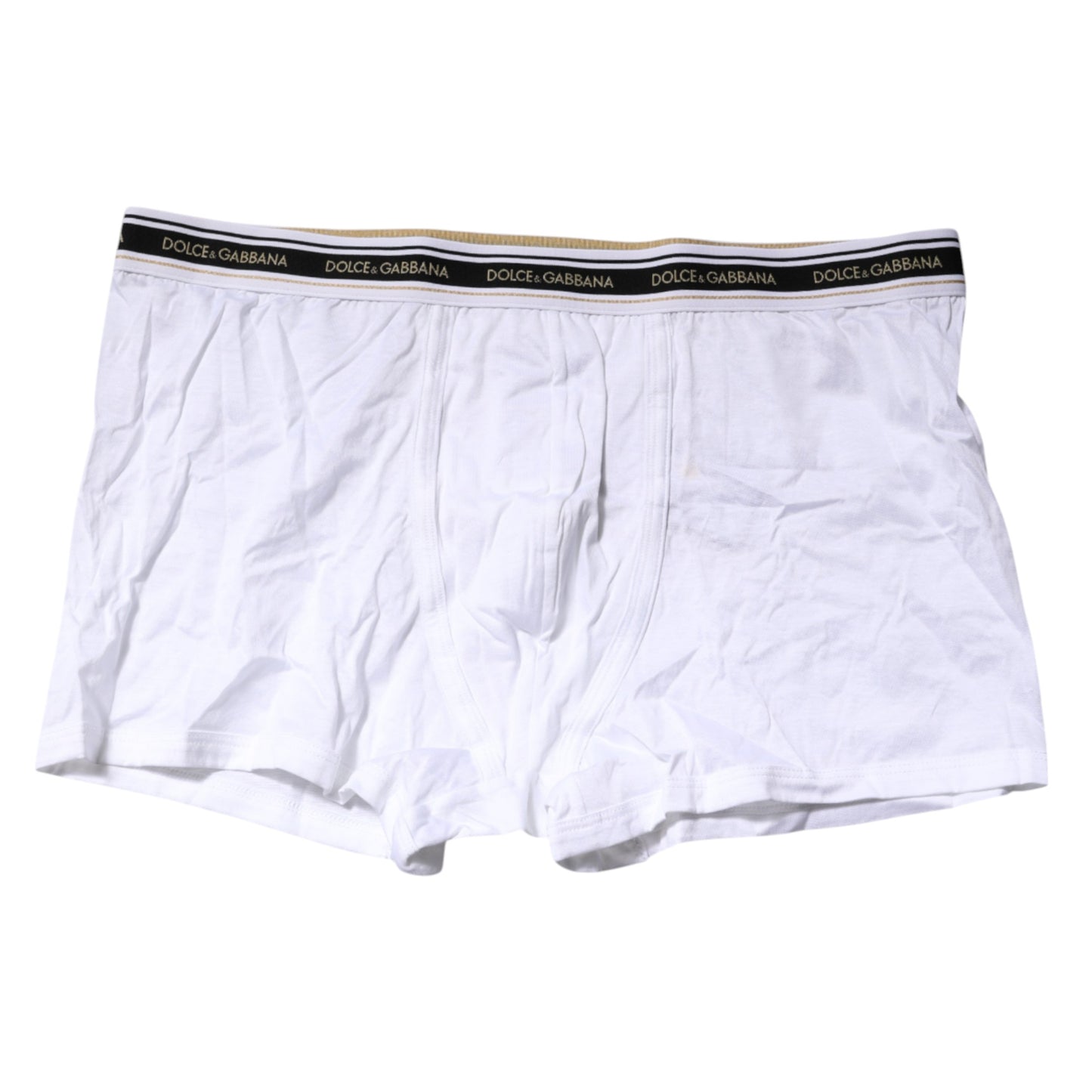 White Cotton Stretch Regular Boxer Underwear
