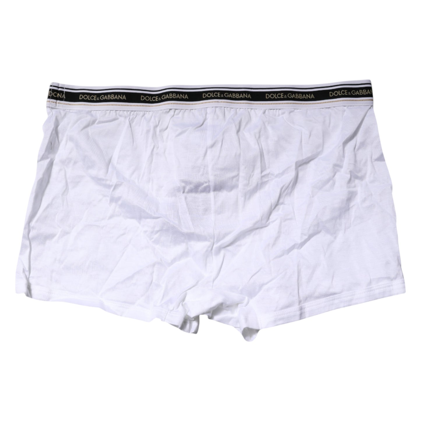 White Cotton Stretch Regular Boxer Underwear