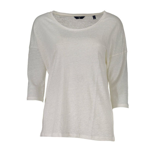 White Linen Tops & T-Shirt