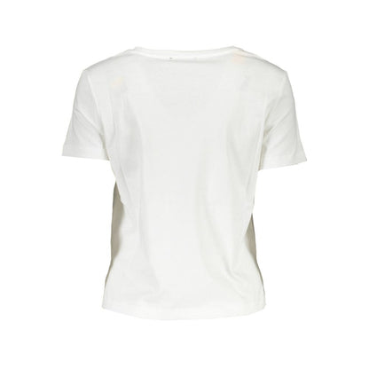White Cotton Tops & T-Shirt