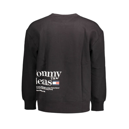 Black Cotton Sweater