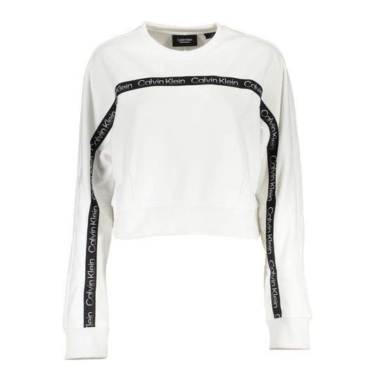 White Polyester Sweater