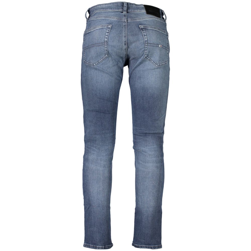 Blue Cotton Jeans & Pant