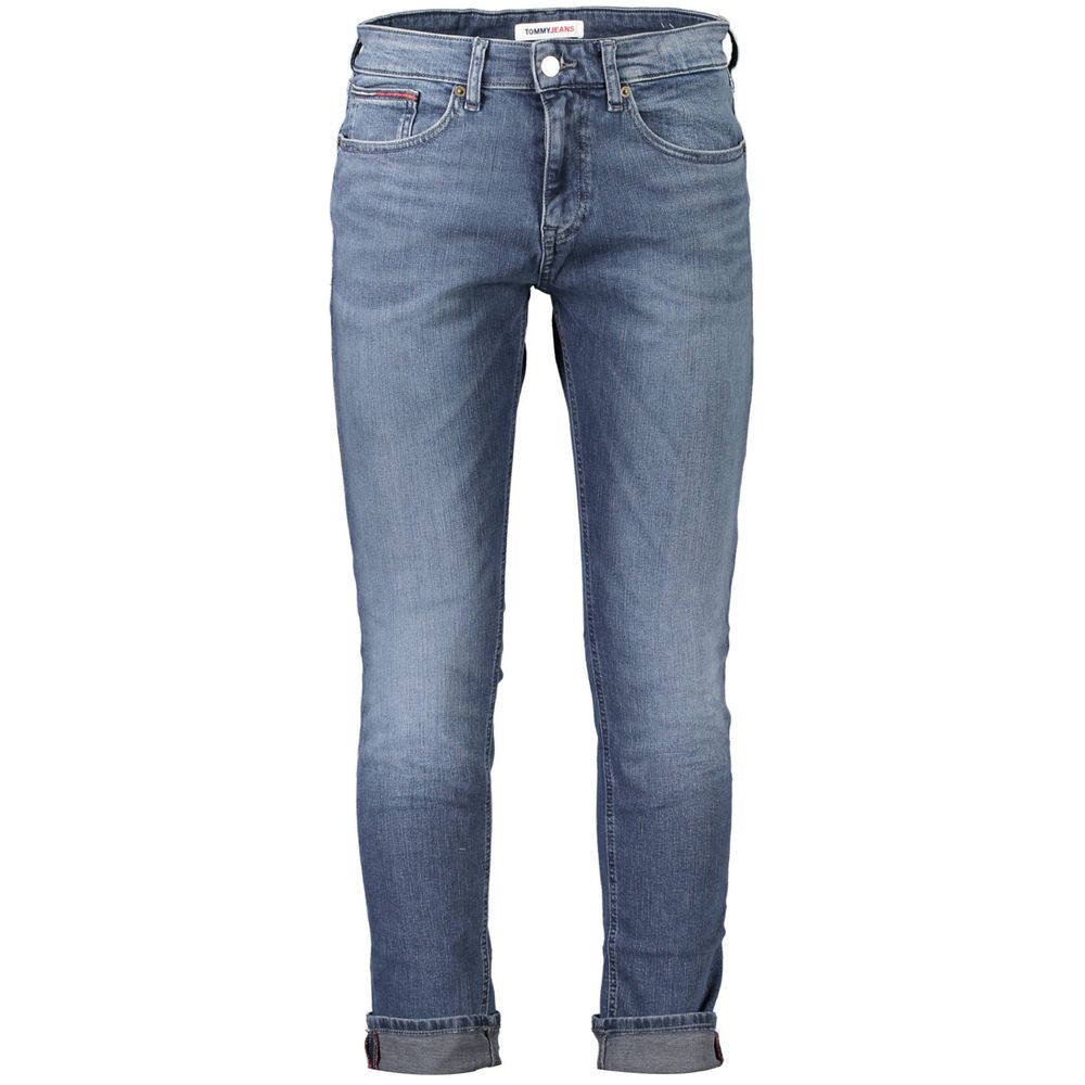 Blue Cotton Jeans & Pant