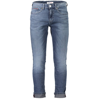 Blue Cotton Jeans & Pant