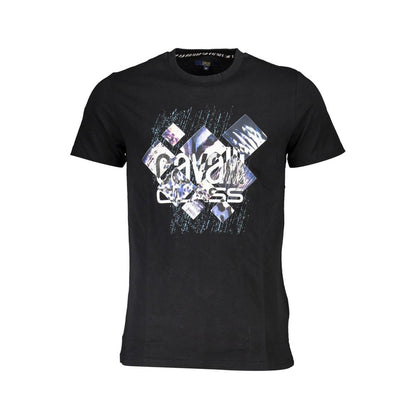 Black Cotton T-Shirt