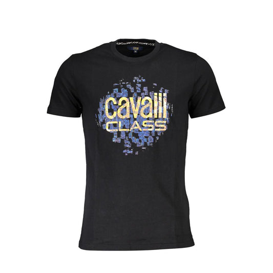 Black Cotton T-Shirt