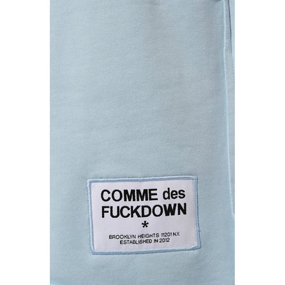 Blue Cotton Short