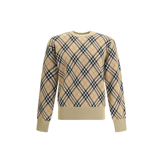 Archive Check wool Sweate