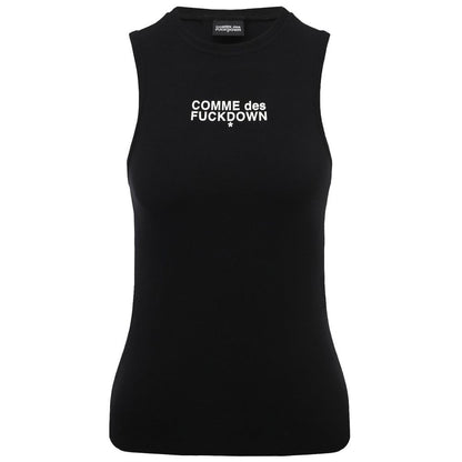 Black Cotton Tops & T-Shirt