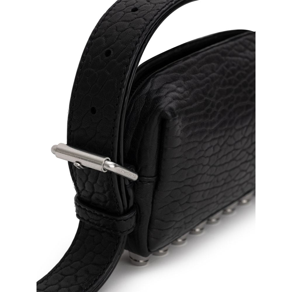 Black Leather Shoulder Bag