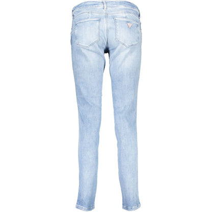 Blue Cotton Jeans & Pant