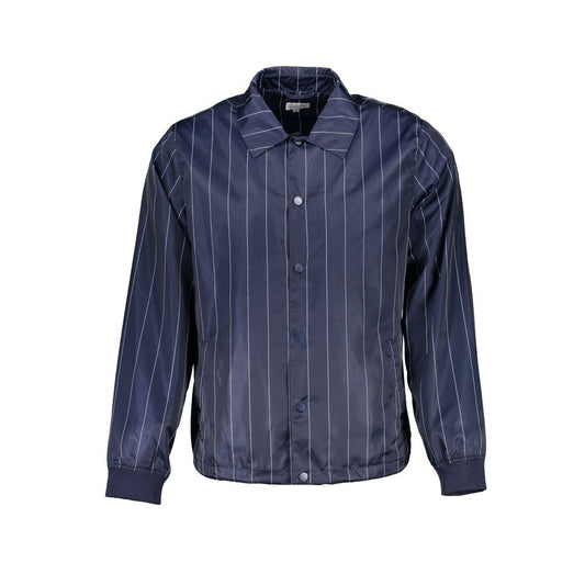 Blue Polyester Jacket