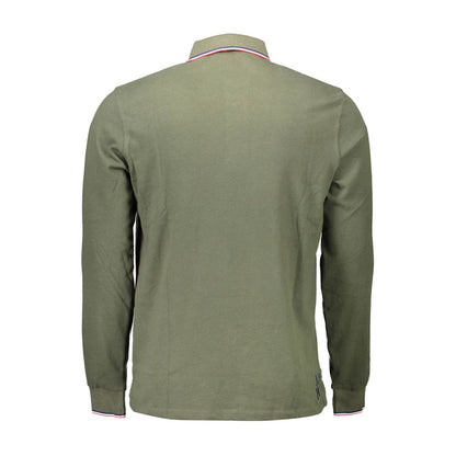 Green Cotton Polo Shirt