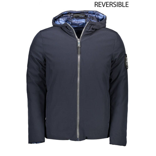 Blue Polyester Jacket