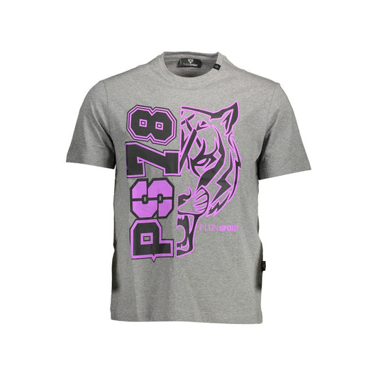 Gray Cotton T-Shirt