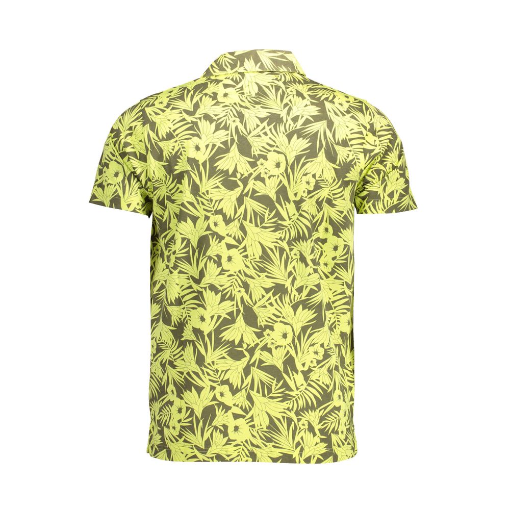 Yellow Cotton Polo Shirt