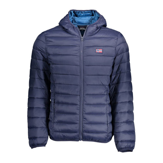 Blue Polyamide Jacket
