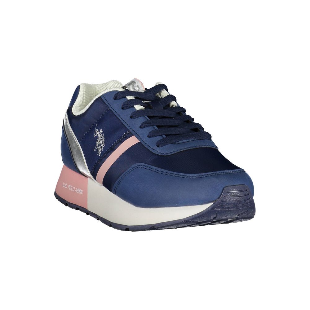 Blue Nylon Sneaker