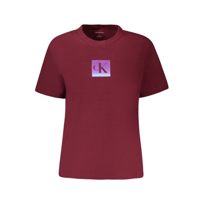 Red Cotton Tops & T-Shirt