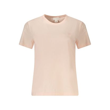 Pink Cotton Tops & T-Shirt