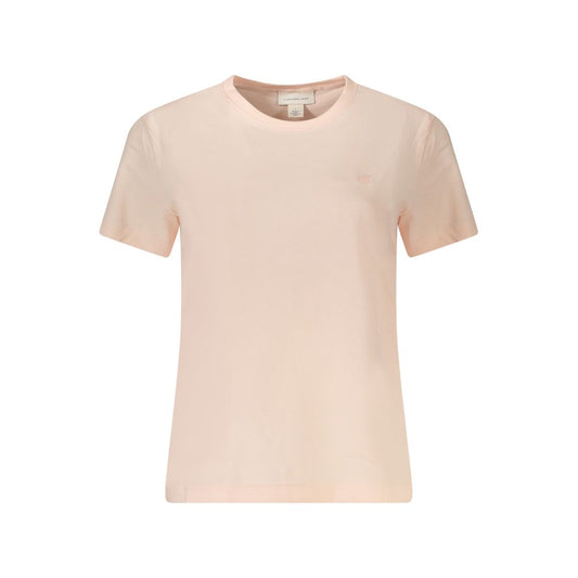Pink Cotton Tops & T-Shirt