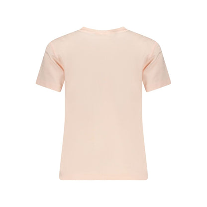 Pink Cotton Tops & T-Shirt