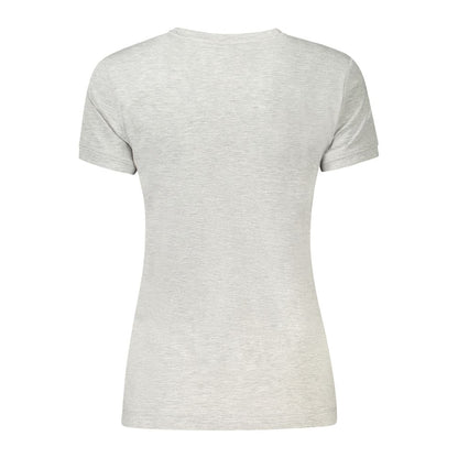 Gray Cotton Tops & T-Shirt