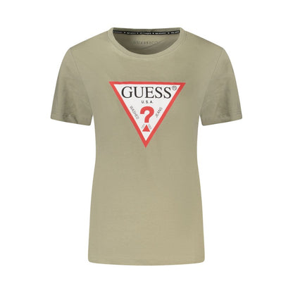 Green Cotton Tops & T-Shirt