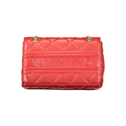 Red Polyethylene Women Handbag