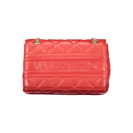 Red Polyethylene Women Handbag