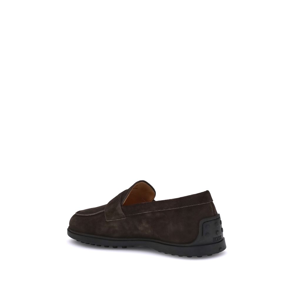 Suede Loafers
